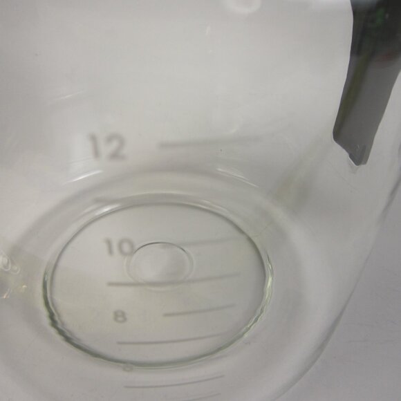 Keurig K-Duo 12 Cup Carafe Glass Replacement Coffee Pot Black Handle & Lid - Picture 10 of 12